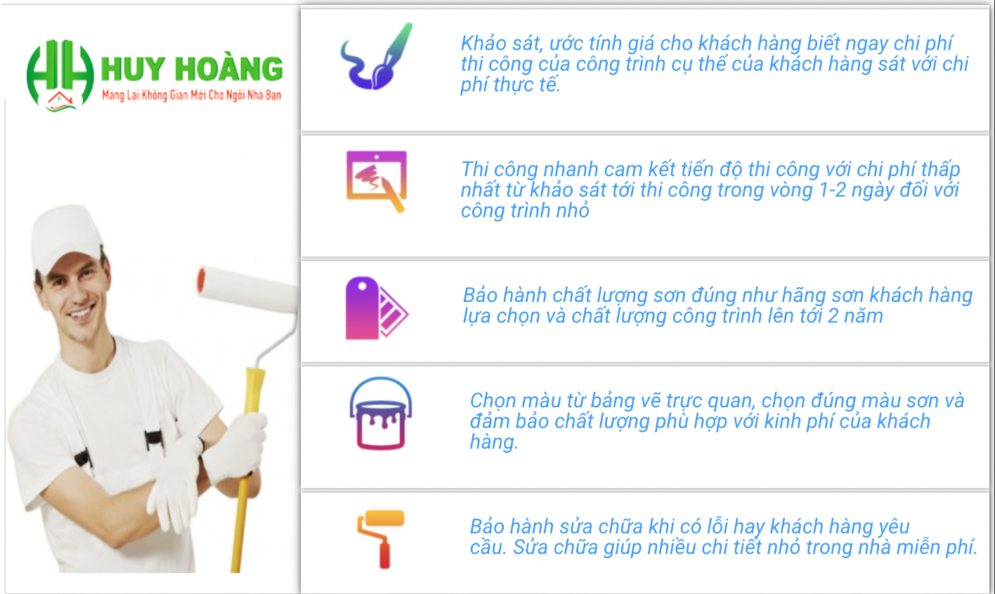CÔNG TY TNHH SỬA CHỮA NHÀ HUY HOÀNG PHÁT