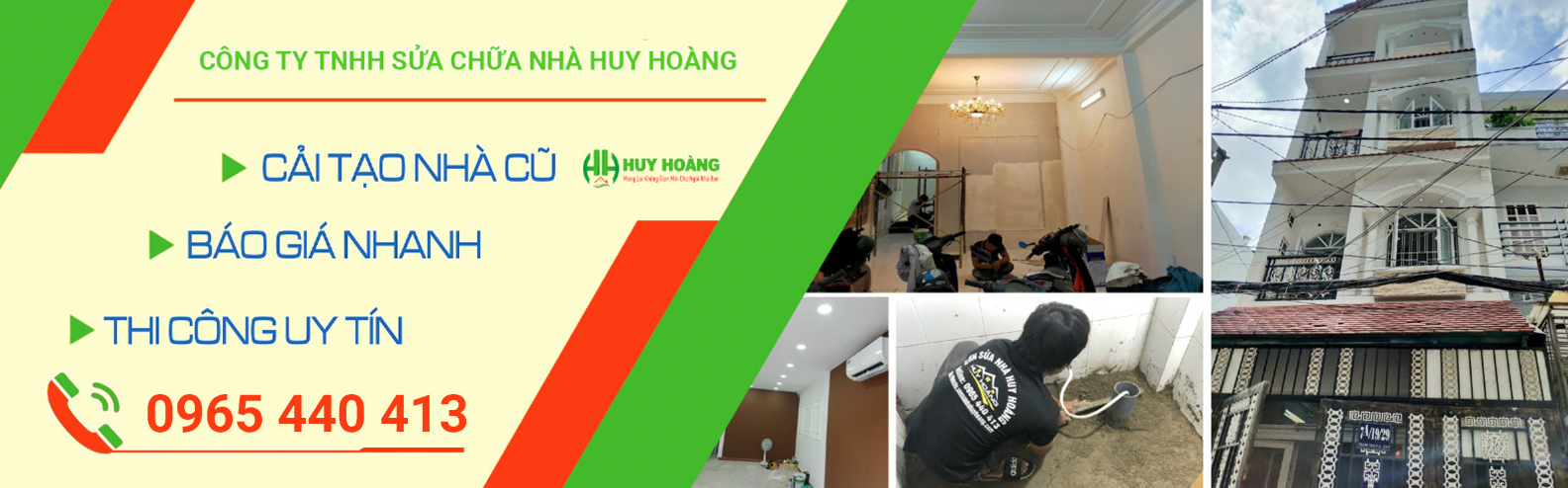 CÔNG TY TNHH SỬA CHỮA NHÀ HUY HOÀNG PHÁT