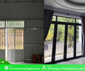 Thi công lắp đặt cửa nhôm kính tại Bình Dương