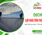 Dịch vụ lợp mái tôn trọn gói tại phường Phước Long - An toàn, tiến độ đảm bảo