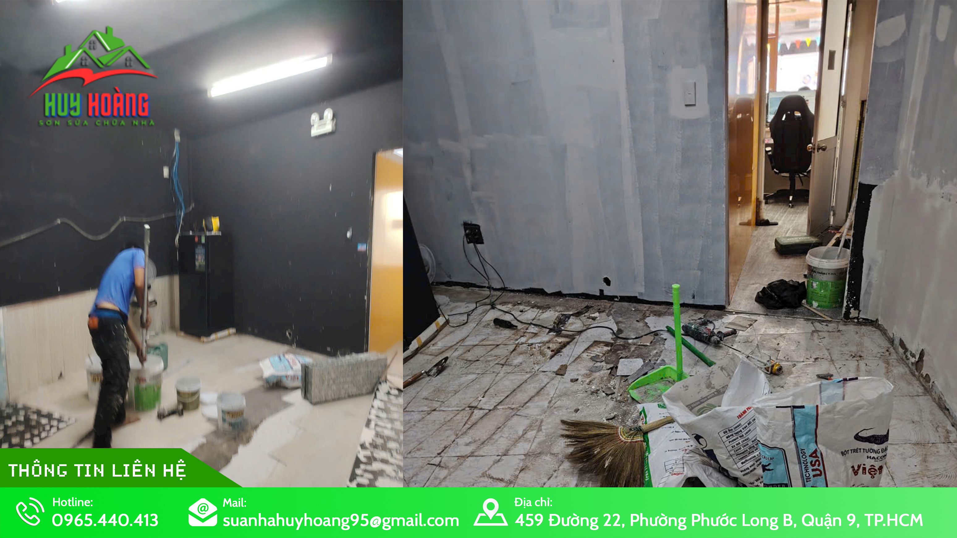 Dịch vụ chống thấm mái nhà tại Quận 9