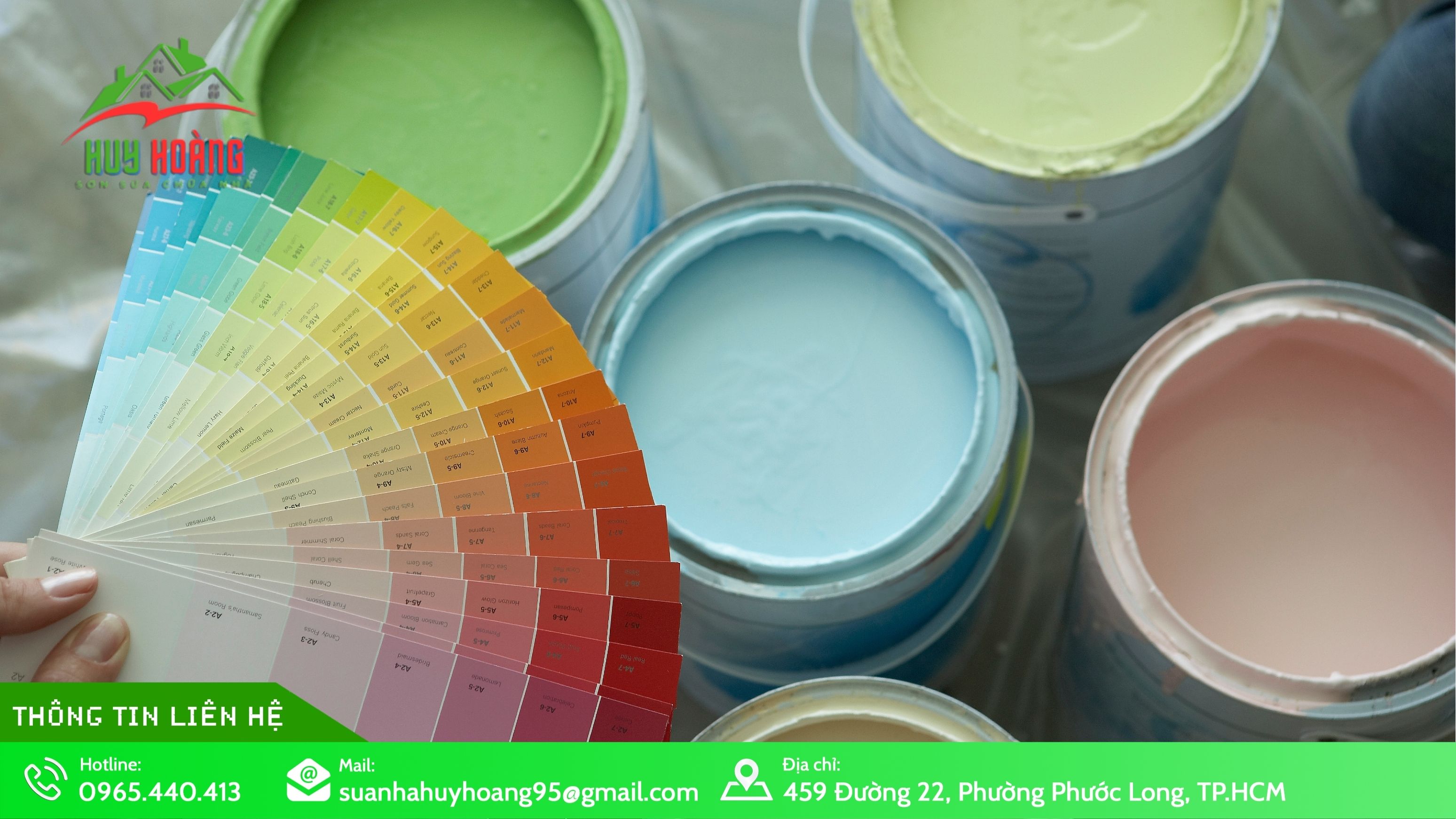 Dịch vụ sơn văn phòng tại TP.HCM