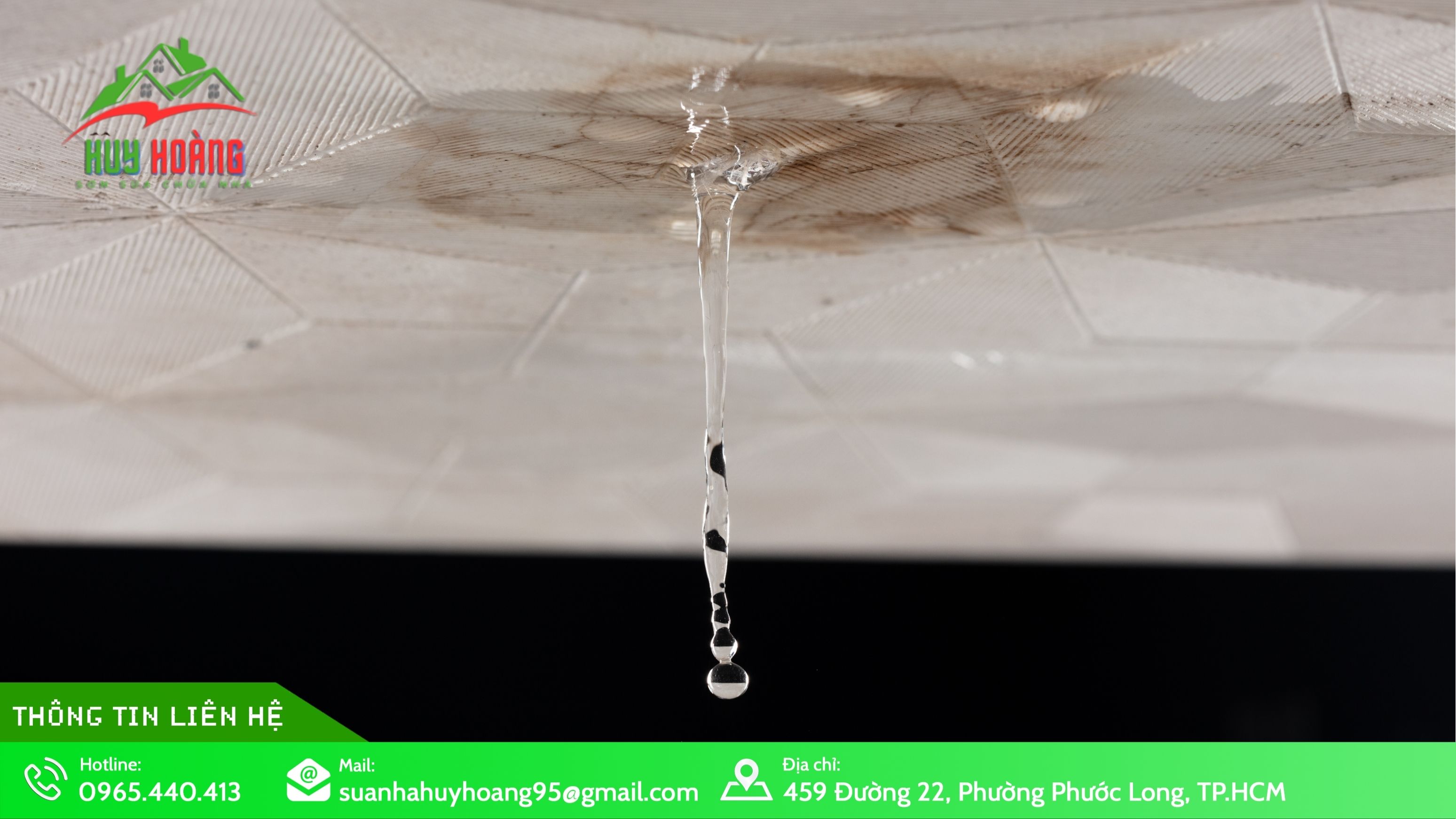 Dịch vụ sửa nhà bị thấm dột tại TP.HCM