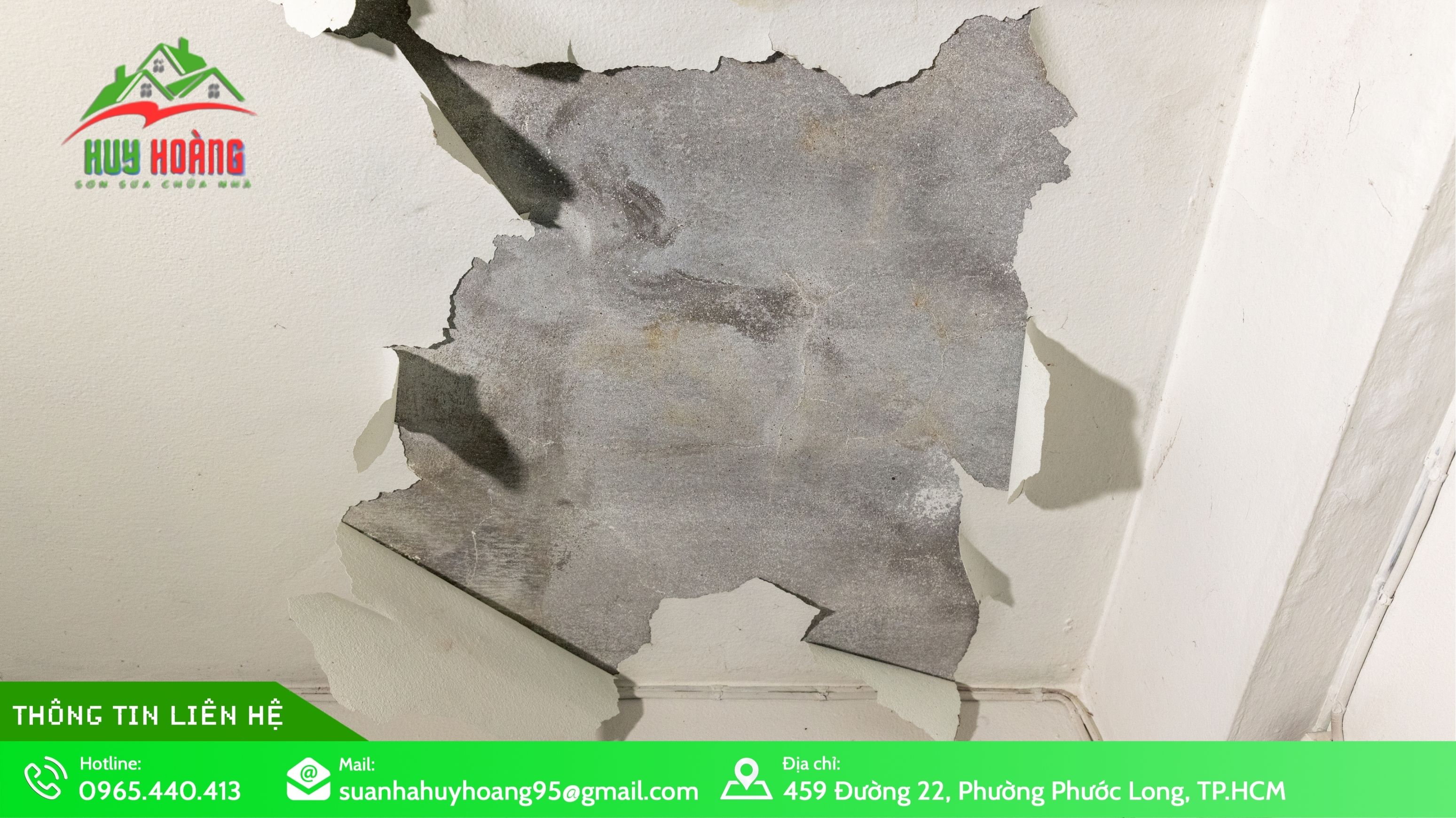 Dịch vụ sửa nhà bị thấm dột tại TP.HCM
