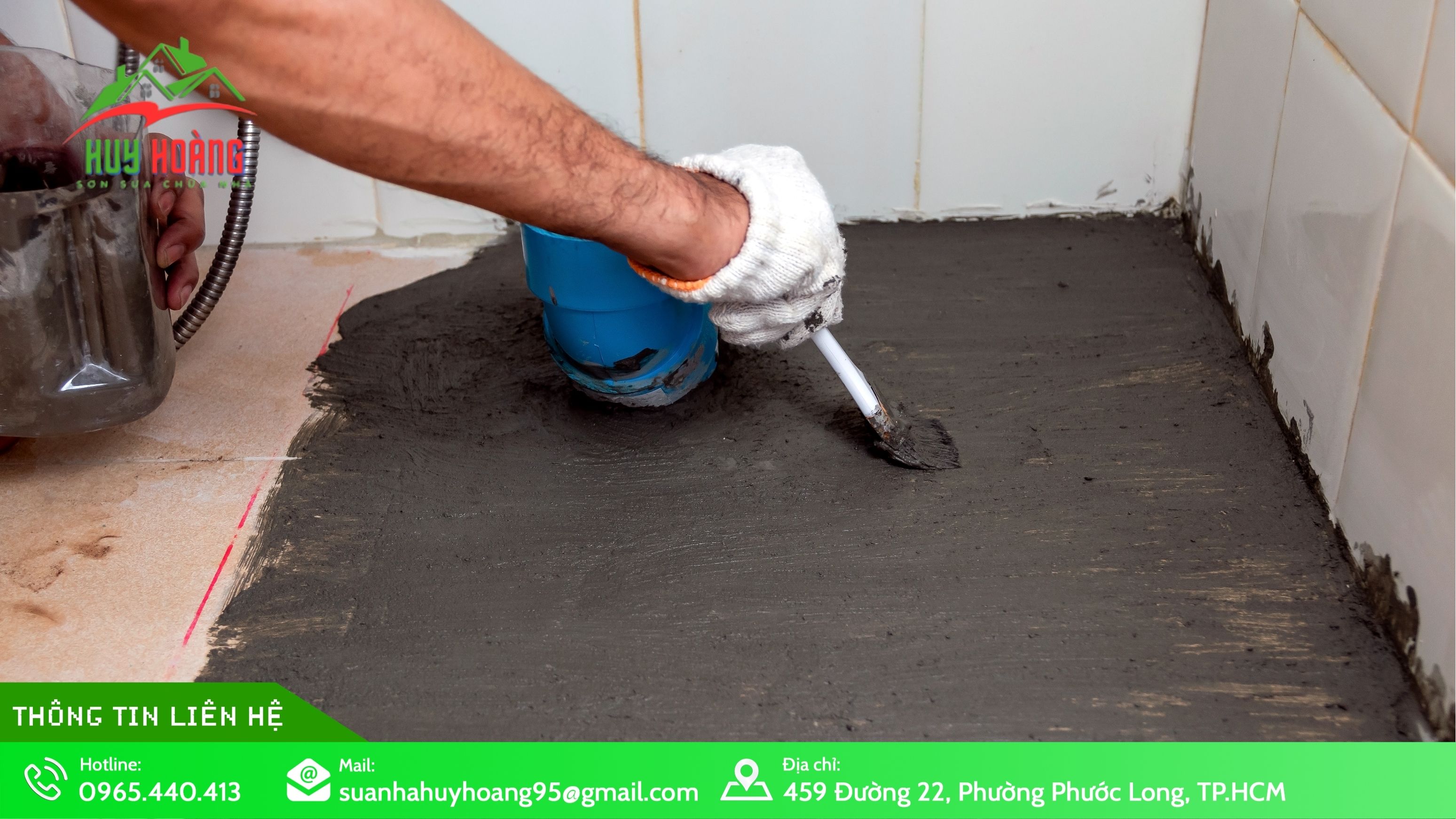 Dịch vụ thi công chống thấm nhà vệ sinh tại TP.HCM