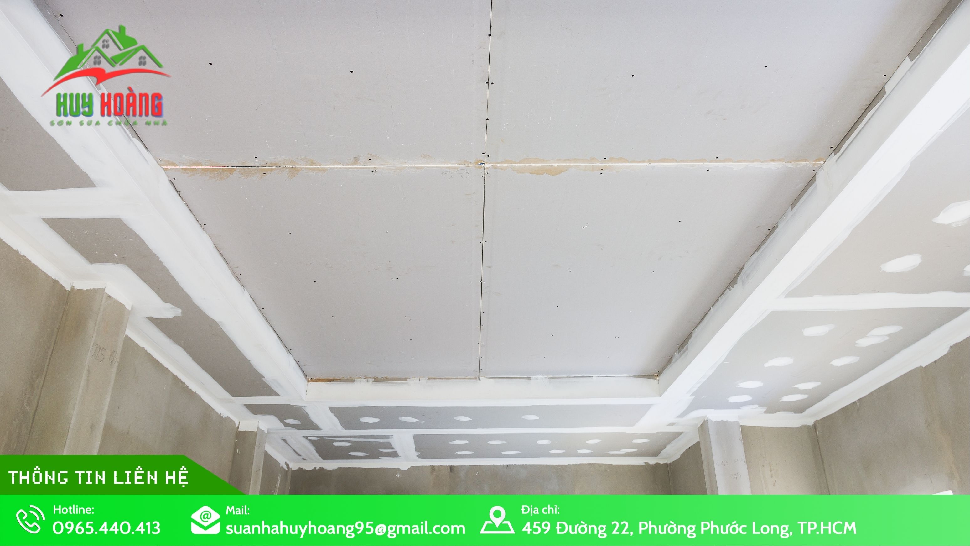 Dịch vụ thi công trần thạch cao trọn gói tại TP.HCM