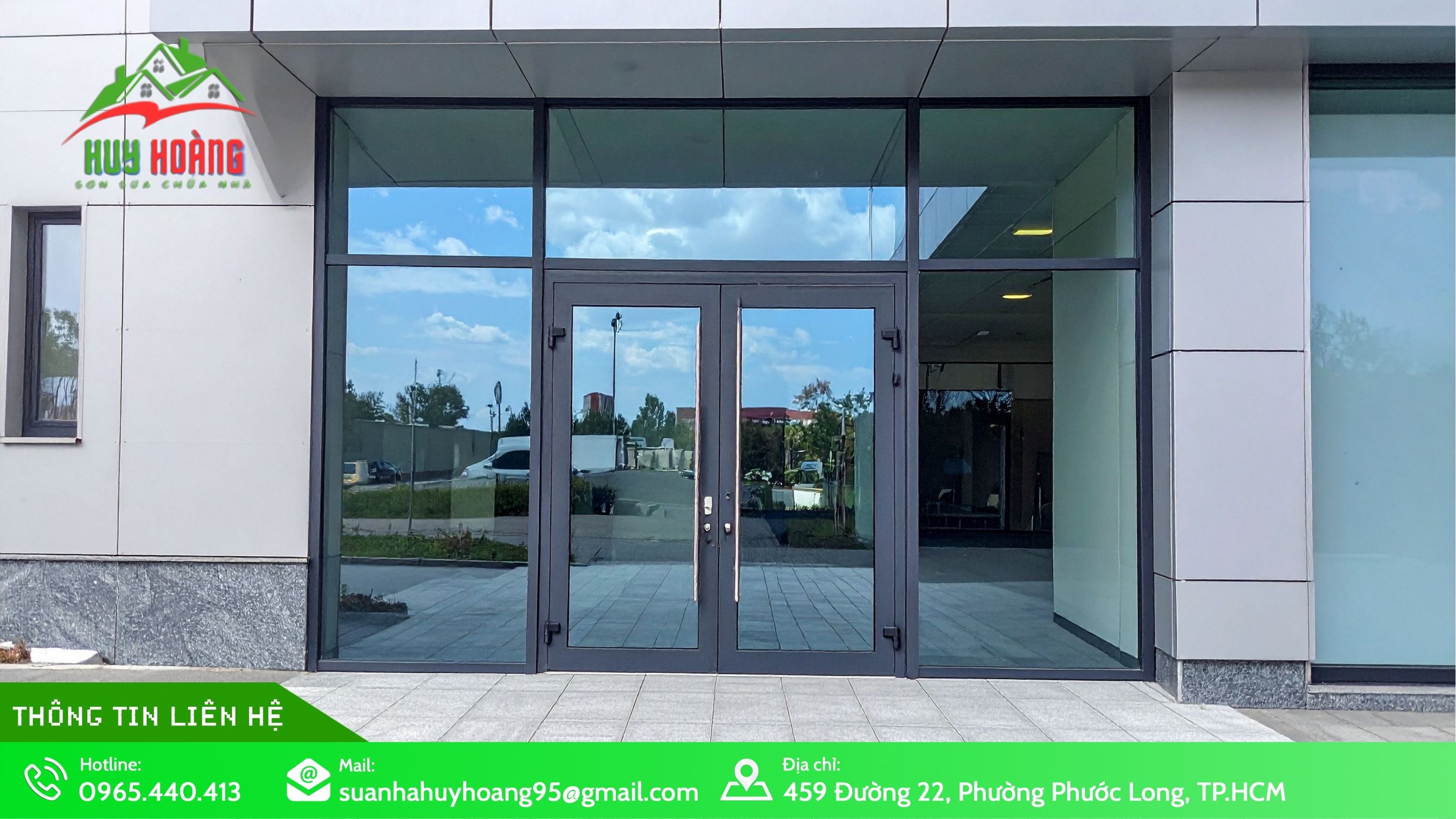 Thi công lắp đặt cửa nhôm kính tại Thủ Đức