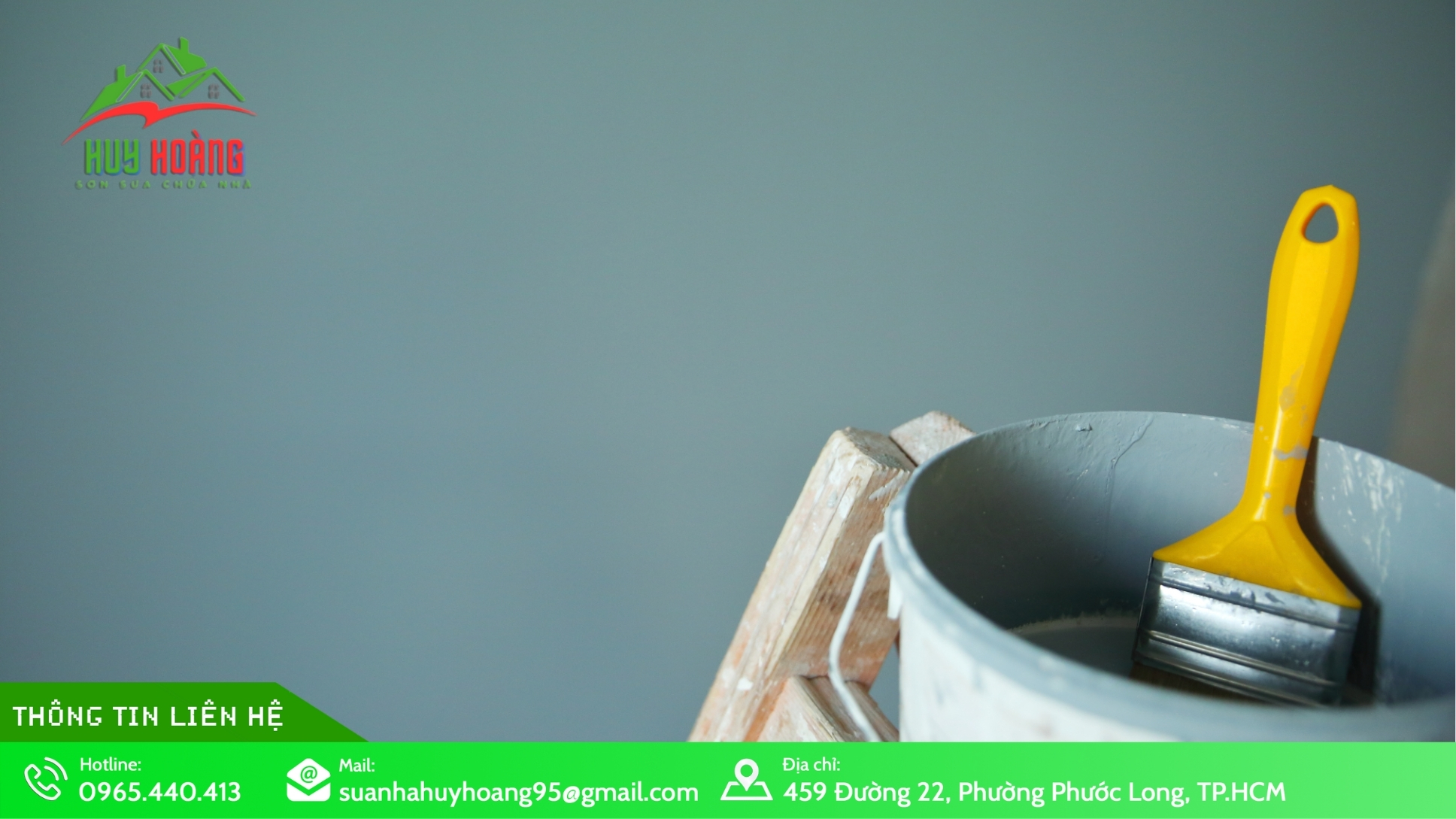 Dịch vụ thi công sơn nhà giá rẻ tại TP.HCM
