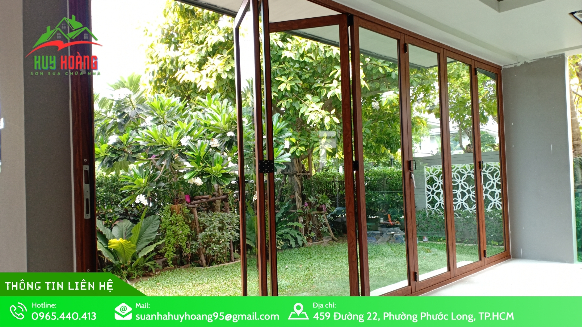 Thi công lắp đặt cửa nhôm kính tại TP.HCM
