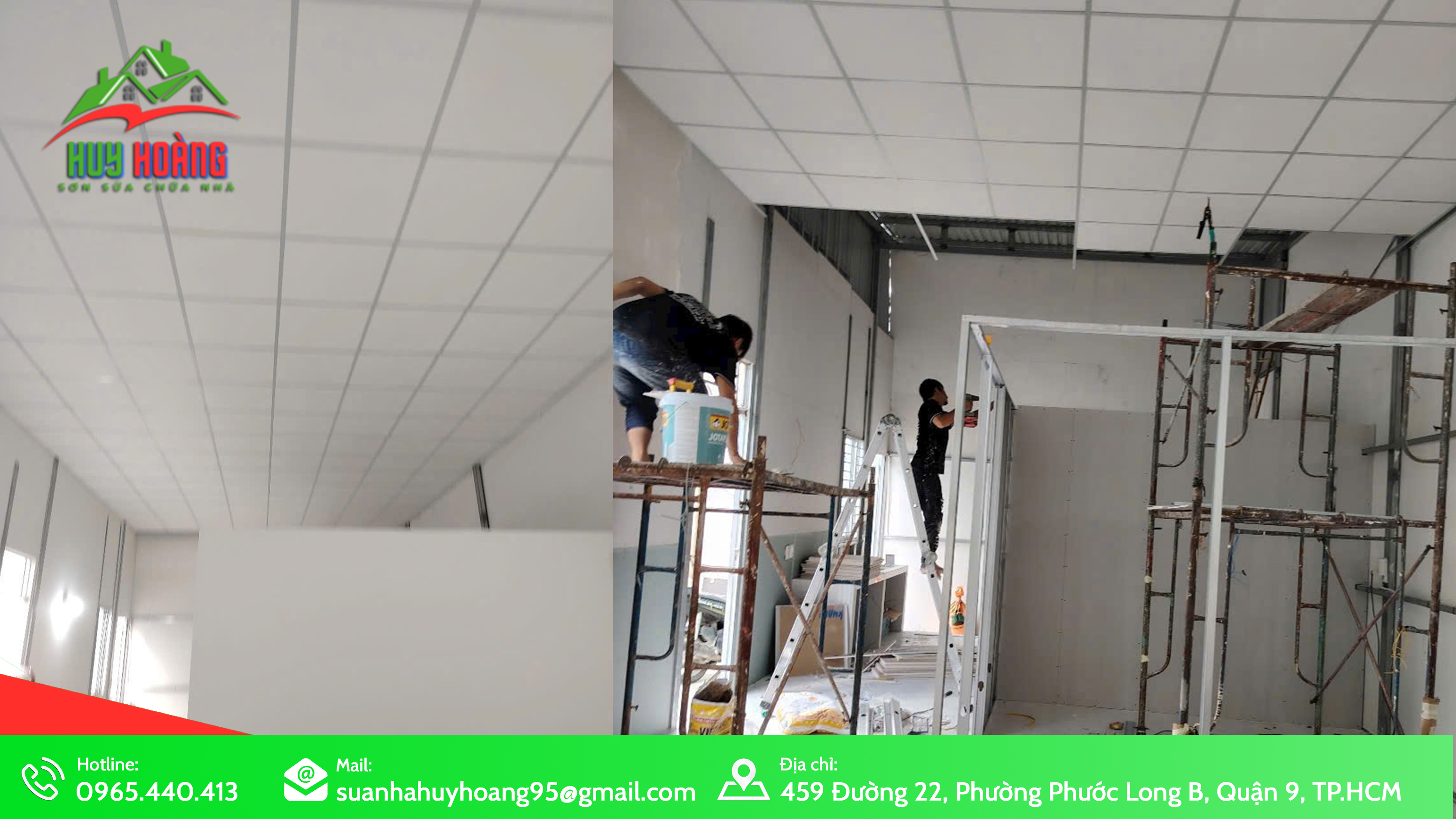Dịch vụ thi công sơn nước nhà ở tại TP.HCM