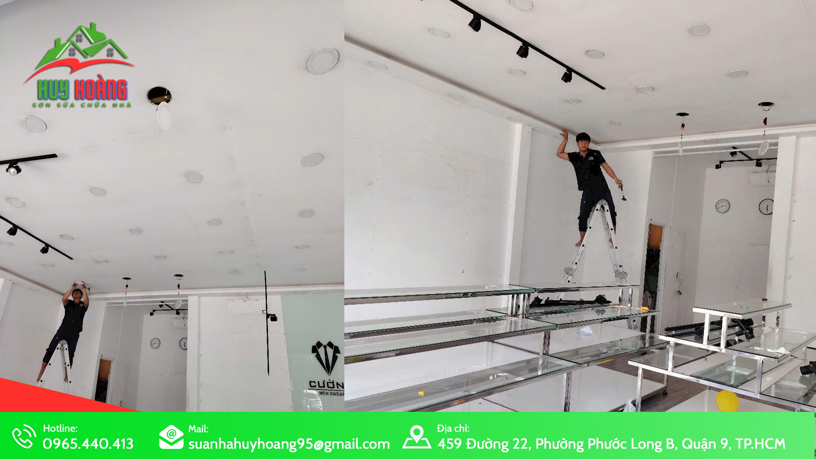 Dịch vụ thi công chống thấm trần nhà tại Quận 9