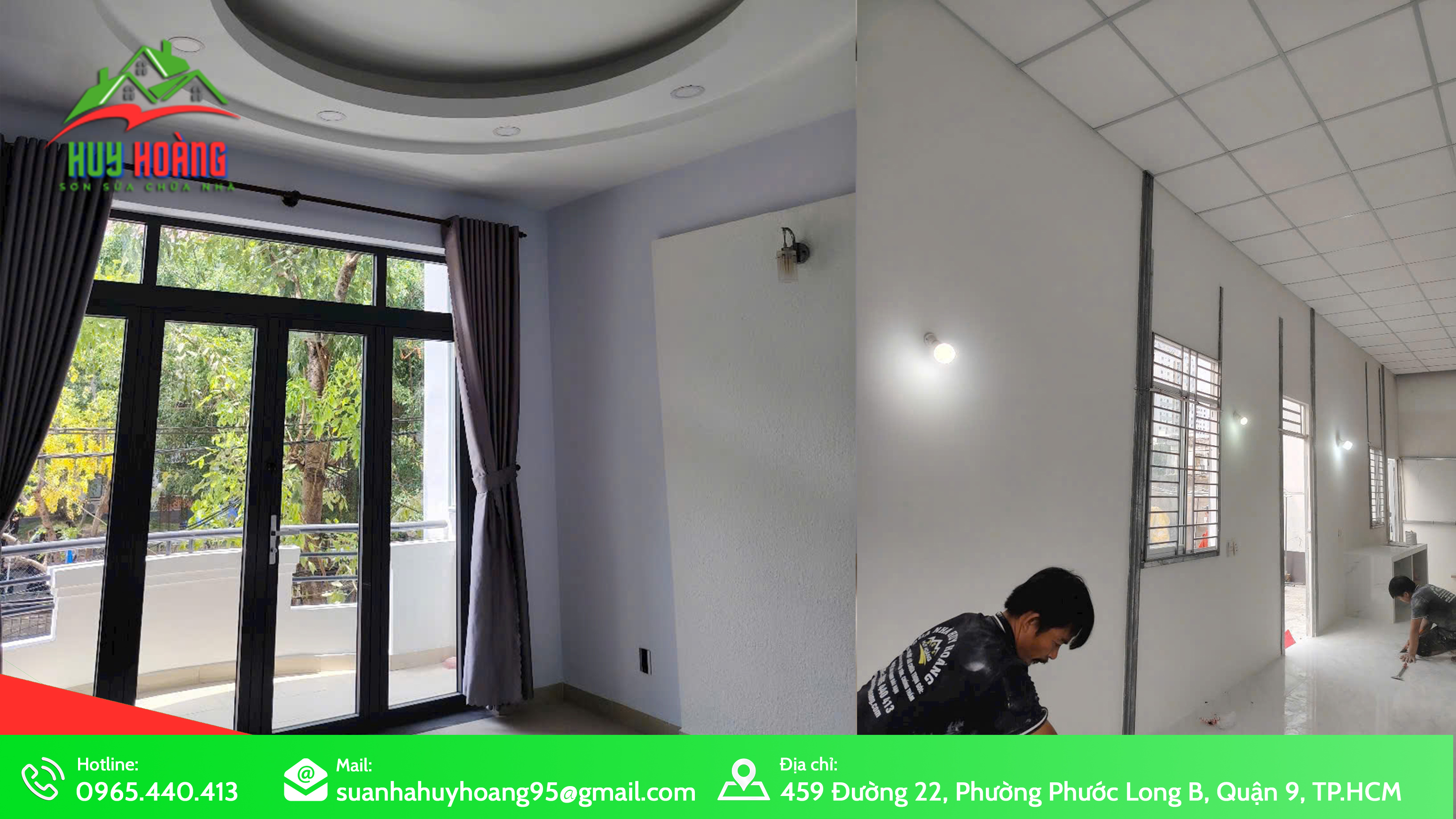 Dịch vụ thi công sơn nước nhà ở tại TP.HCM