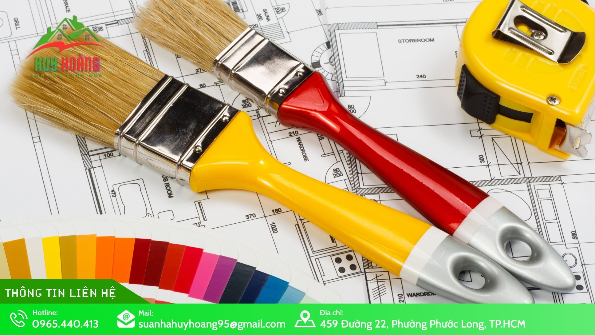 Thợ sơn nhà chuyên nghiệp tại TP.HCM