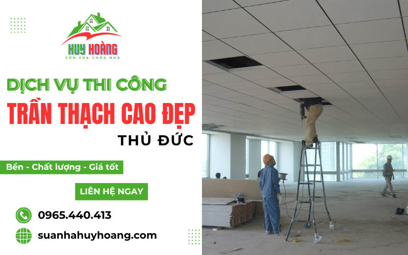 Trần thạch cao đẹp
